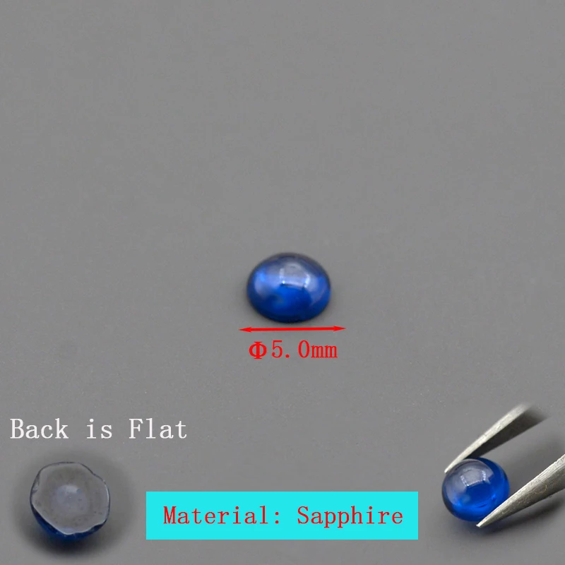 Blue Sapphire Crown for Cartier Watches Model № 10 Blue Sapphire Crown for Cartier Watches Model № - Image 10