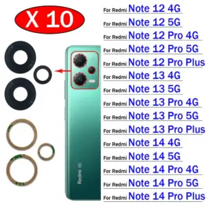 Xiaomi Redmi Note Series Camera Lens Set (10-Pack)