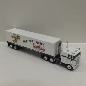 Diecast Peterbilt 352 Semi-Truck Model 8 Sec1a4ba4625543618db48401a3c66c17n