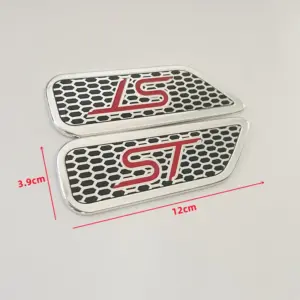 Ford ST Aluminum Emblem Stickers for Ford Models 6 Sec4b389e72b74eef884dffc10c57be0cB