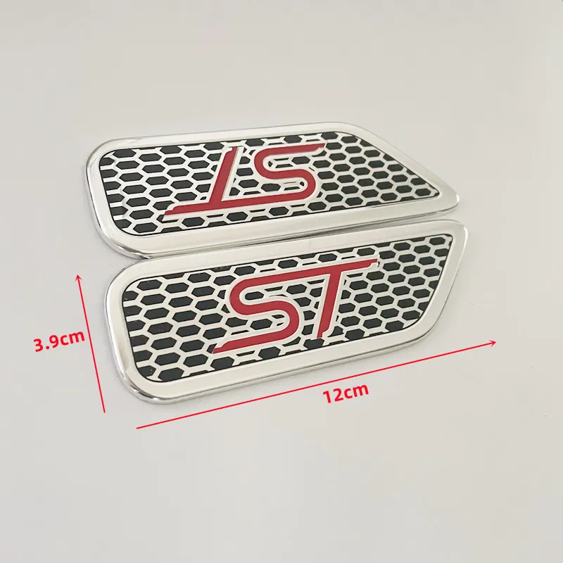 Ford ST Aluminum Emblem Stickers for Ford Models 2 Ford ST Aluminum Emblem Stickers for Ford Models - Image 2