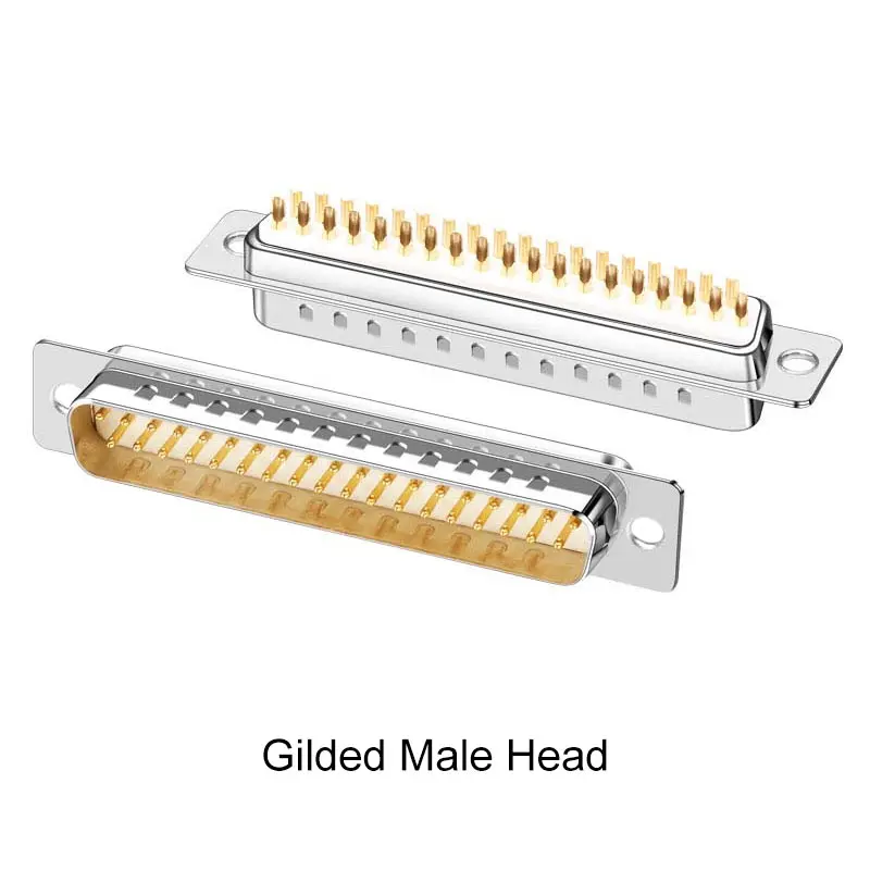 Industrial DB37 90-Degree Connector with Gold Pins 9 Industrial DB37 90-Degree Connector with Gold Pins - Image 9