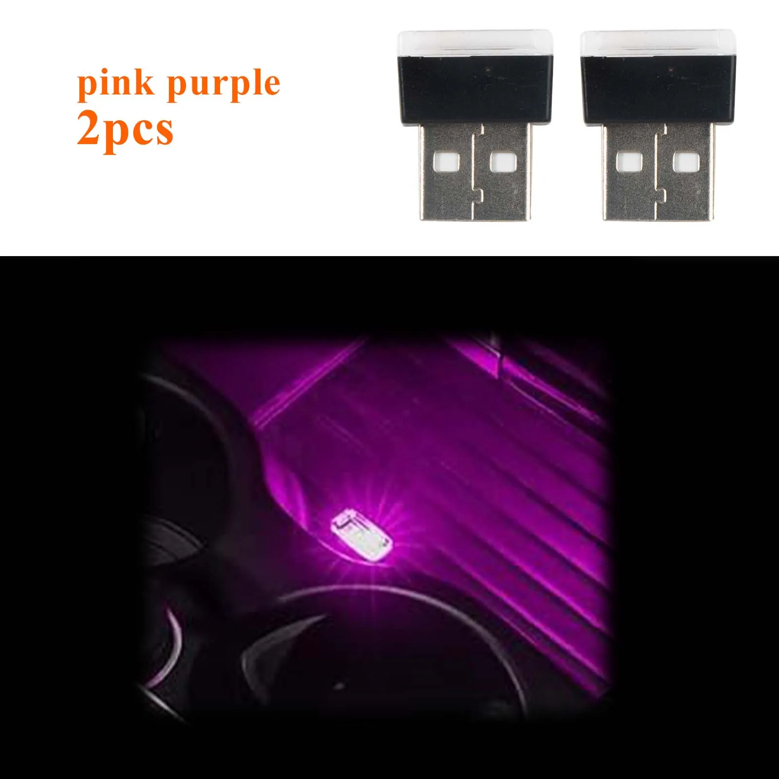 USB RGB Interior LED Lights Pack of Two 7 USB RGB Interior LED Lights Pack of Two - Image 7
