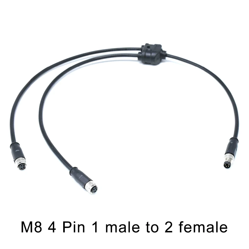 M12 5-Pin Waterproof Y-Adapter Connector 5 M12 5-Pin Waterproof Y-Adapter Connector - Image 5