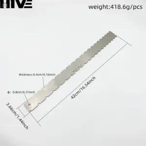 Stainless Steel Guitar Notching Ruler 4mm 7 Sec6f4b0a773f4e6d957895974679bb158