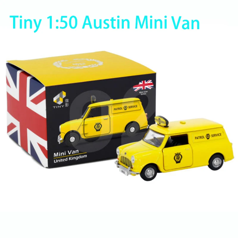 Vintage Yellow Mini Cooper Van Model 1:50 Scale 6 Vintage Yellow Mini Cooper Van Model 1:50 Scale - Image 6