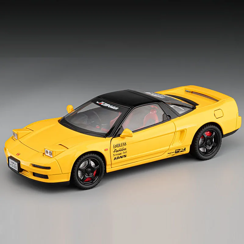 Vibrant Yellow Honda NA1 Diecast Car Model 8 Vibrant Yellow Honda NA1 Diecast Car Model - Image 8