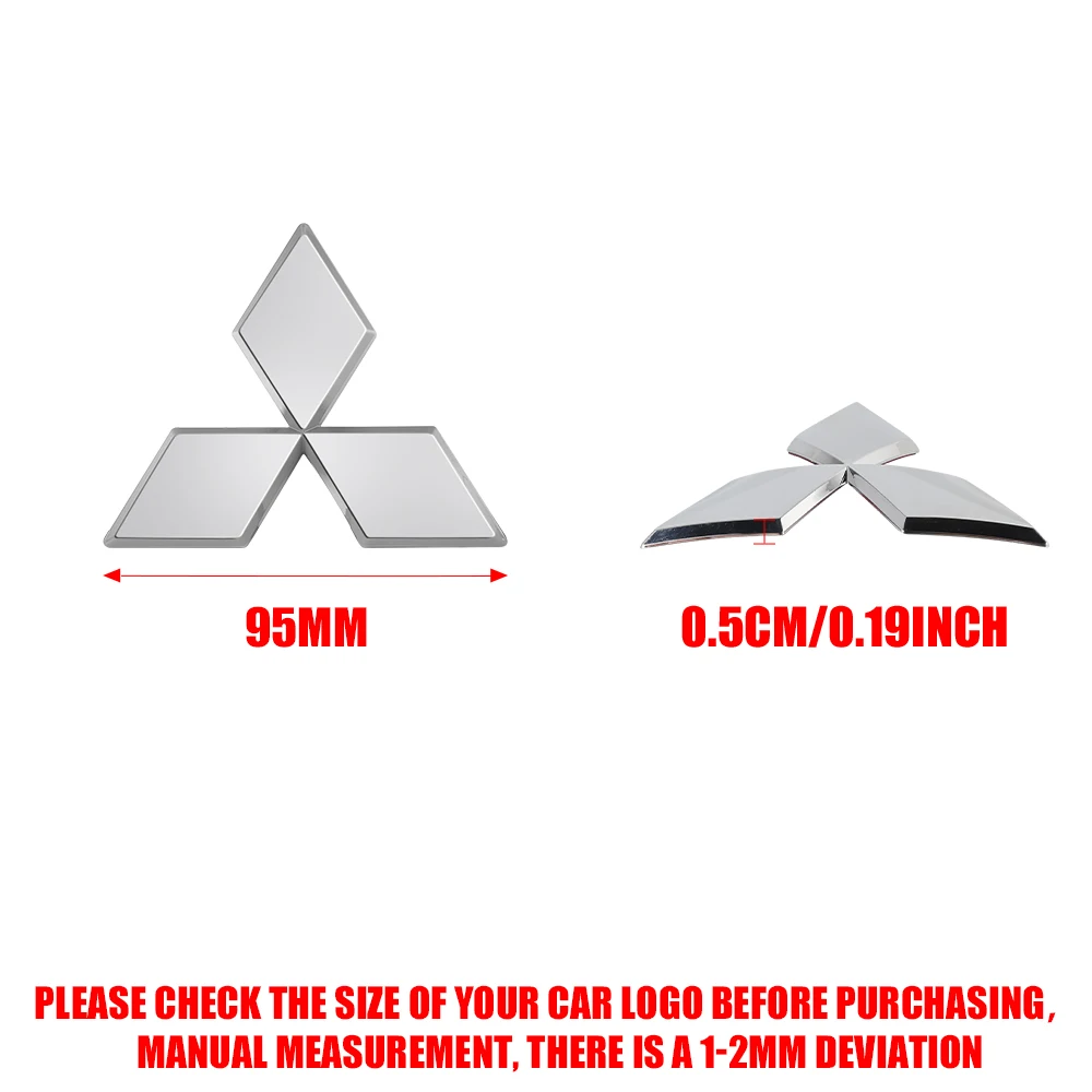 Mitsubishi Emblem Badge for Models Lancer, Outlander 8 Mitsubishi Emblem Badge for Models Lancer, Outlander - Image 8