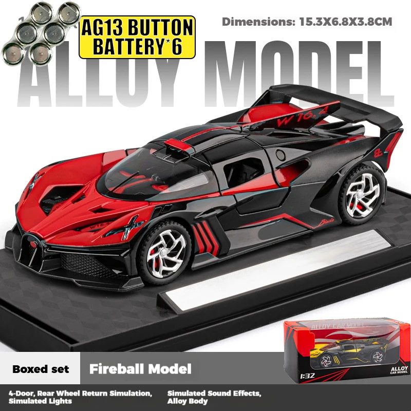 1:32 Diecast Super Sports Car for Collectors 9 1:32 Diecast Super Sports Car for Collectors - Image 9