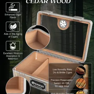 Glass-Top Cigar Humidor for Enthusiasts 11 Secc3d49cb84f49a78b24e28fe1a9076aF
