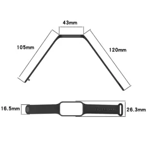 Xiaomi Smart Band 8 Active Silicone Replacement Strap 12 Secd323d3c05d4c179675d749e17ec2adh