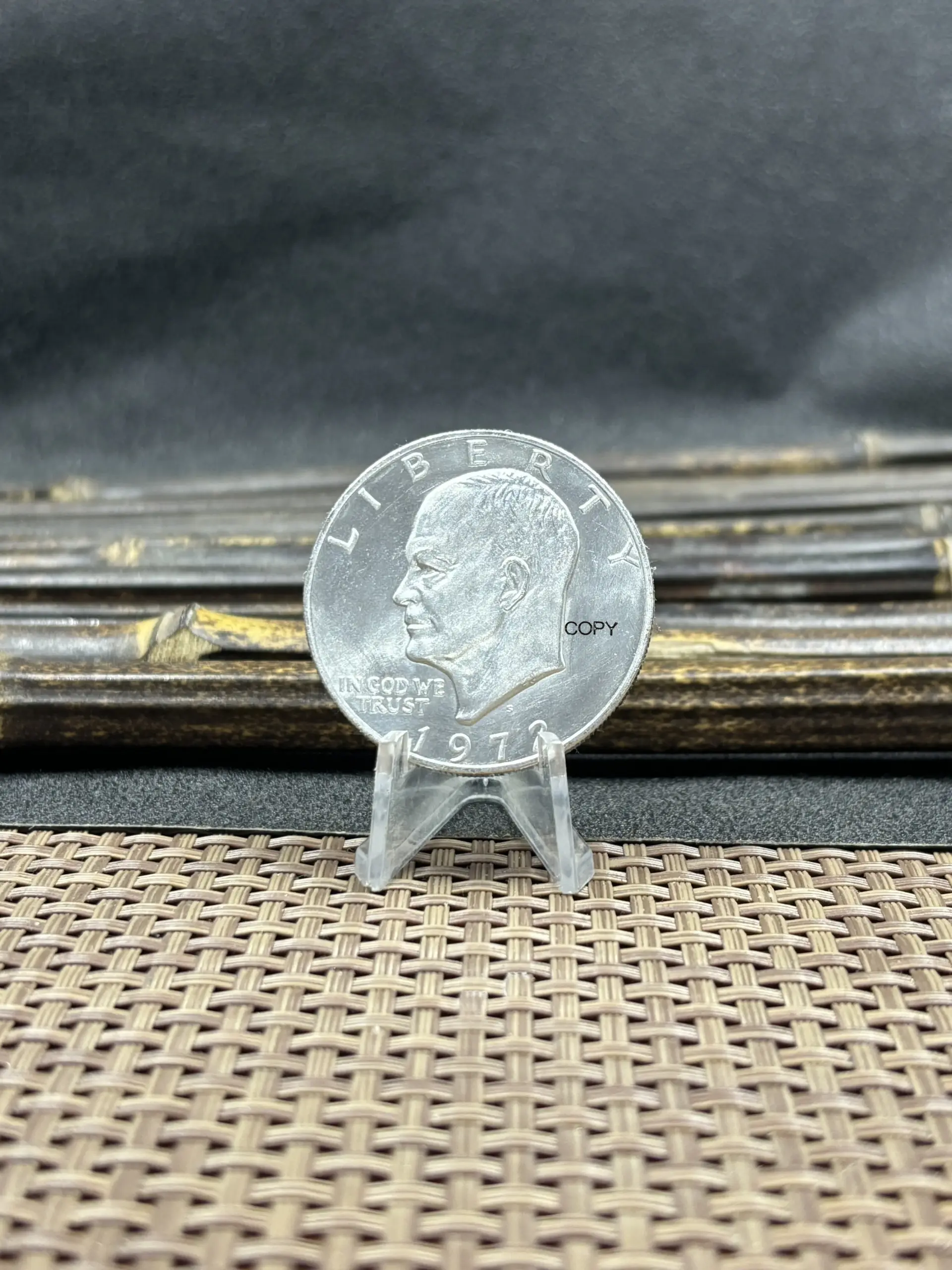 Eisenhower Dollar Replica Coin for Collectors 3 Eisenhower Dollar Replica Coin for Collectors - Image 3