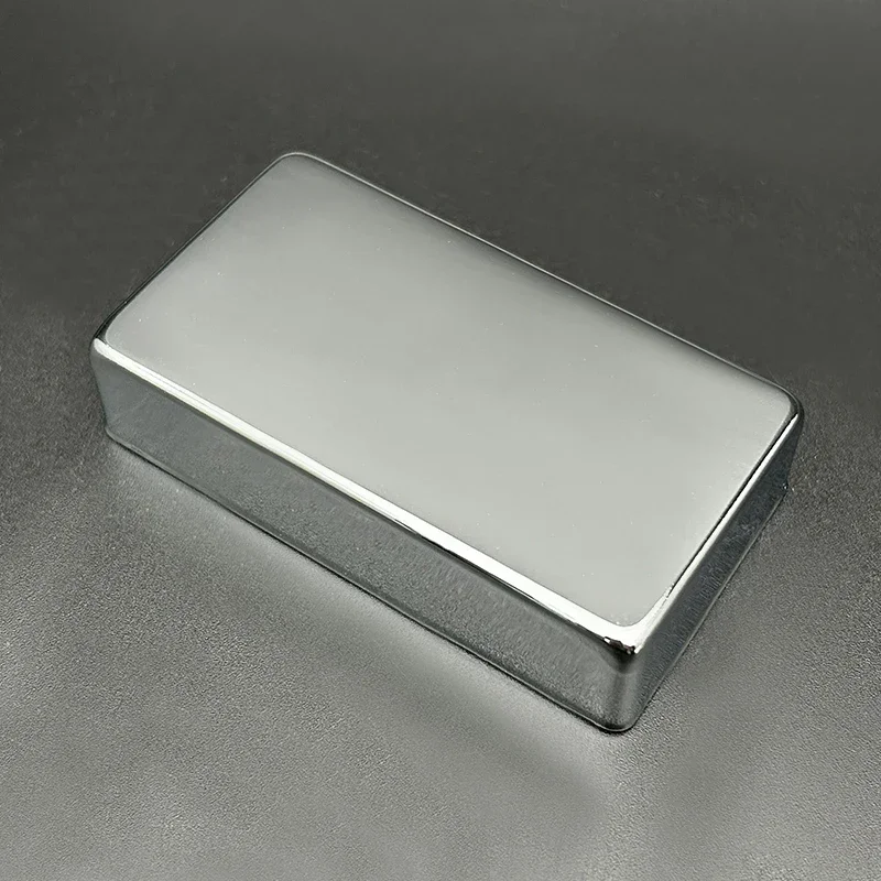 Chrome Pickup Cover for Humbuckers (70mm x 39mm) 3 Chrome Pickup Cover for Humbuckers (70mm x 39mm) - Image 3