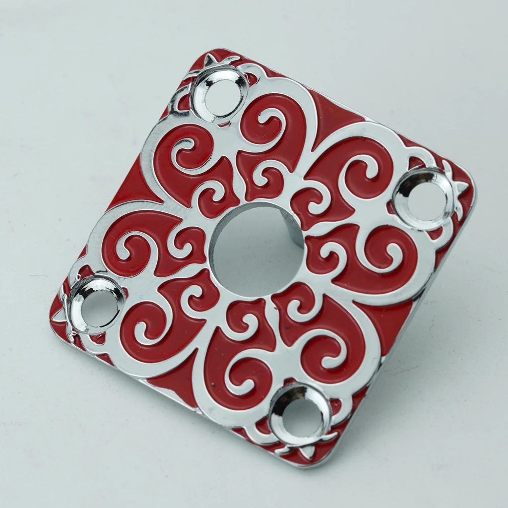 Stainless Steel Guitar Jack Plate GJ011 4 Stainless Steel Guitar Jack Plate GJ011 - Image 4