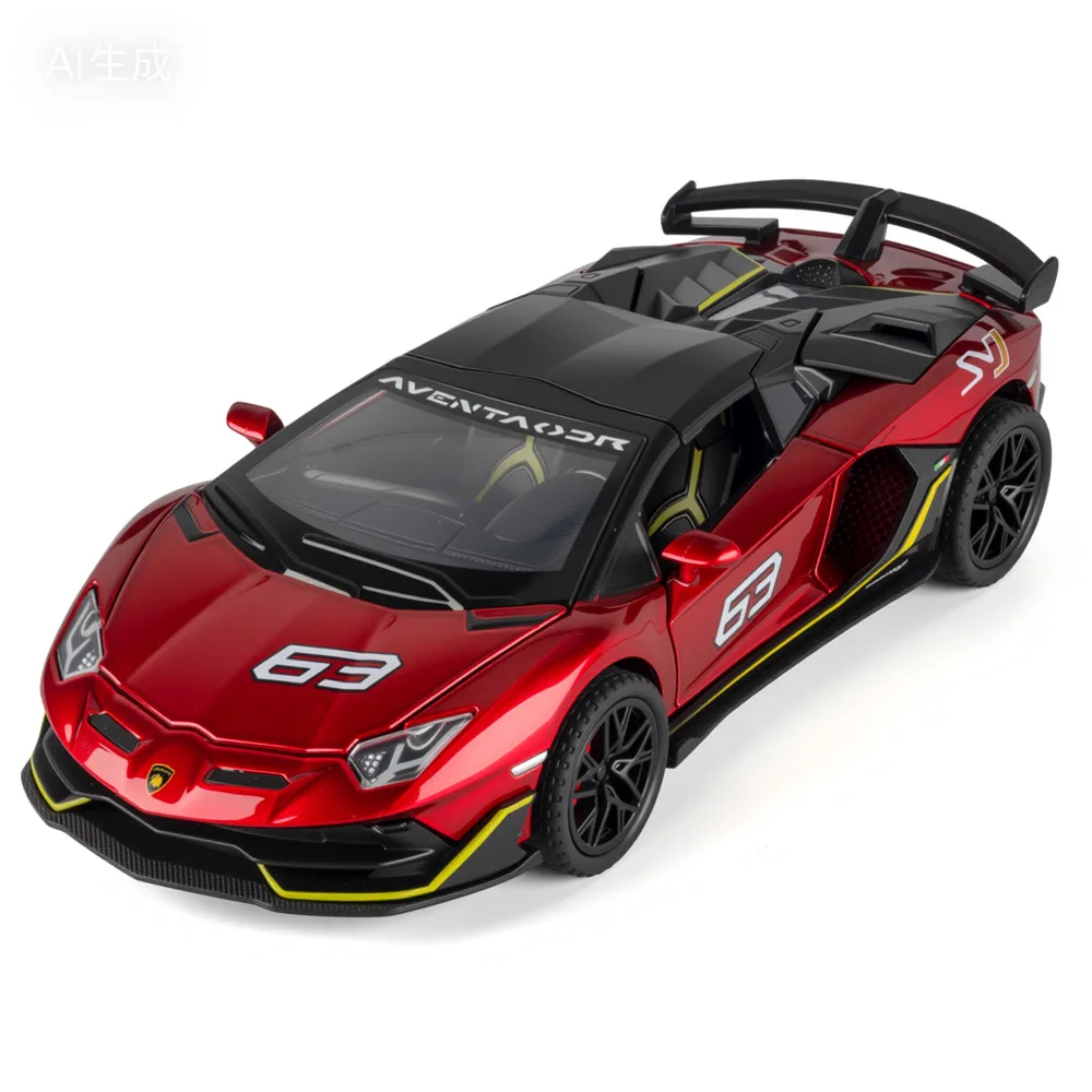 1:32 Lamborghini Aventador SVJ Diecast Model 2 1:32 Lamborghini Aventador SVJ Diecast Model - Image 2