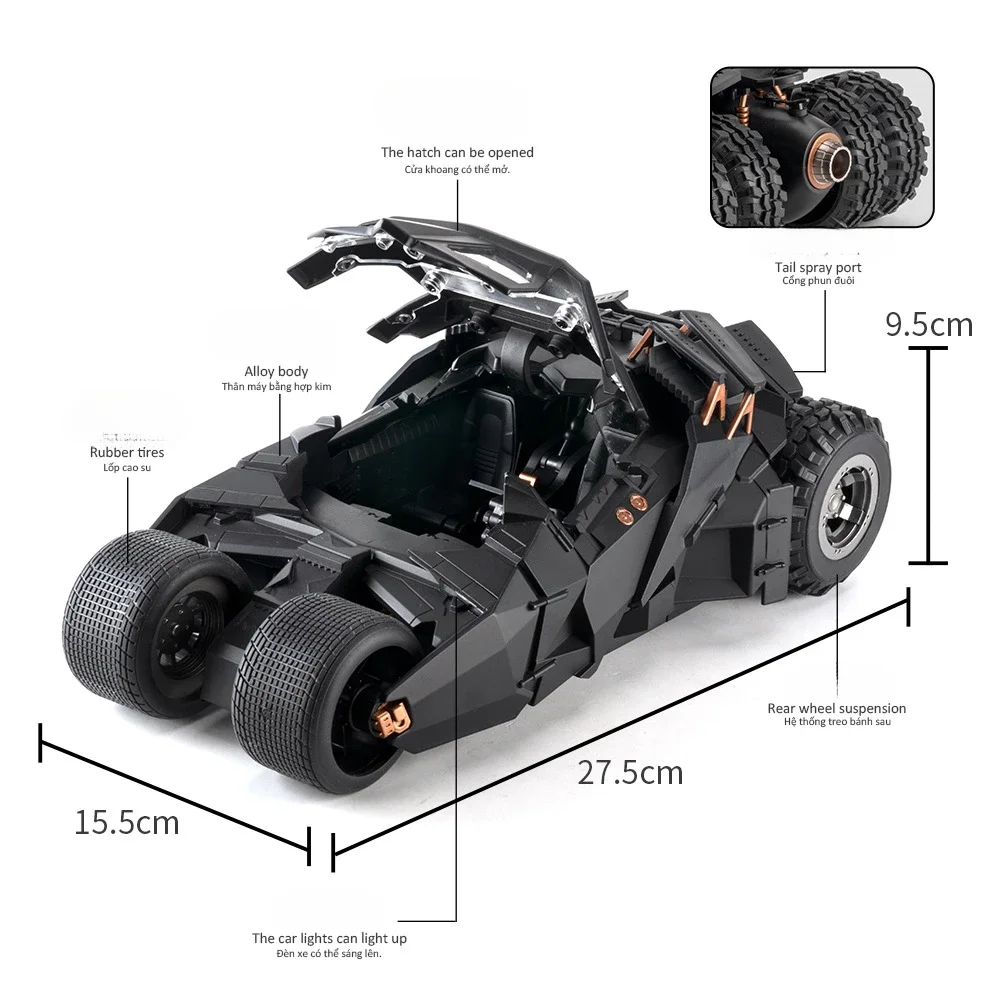 Futuristic TUMBLER 1:18 Diecast Model Car 4 Futuristic TUMBLER 1:18 Diecast Model Car - Image 4