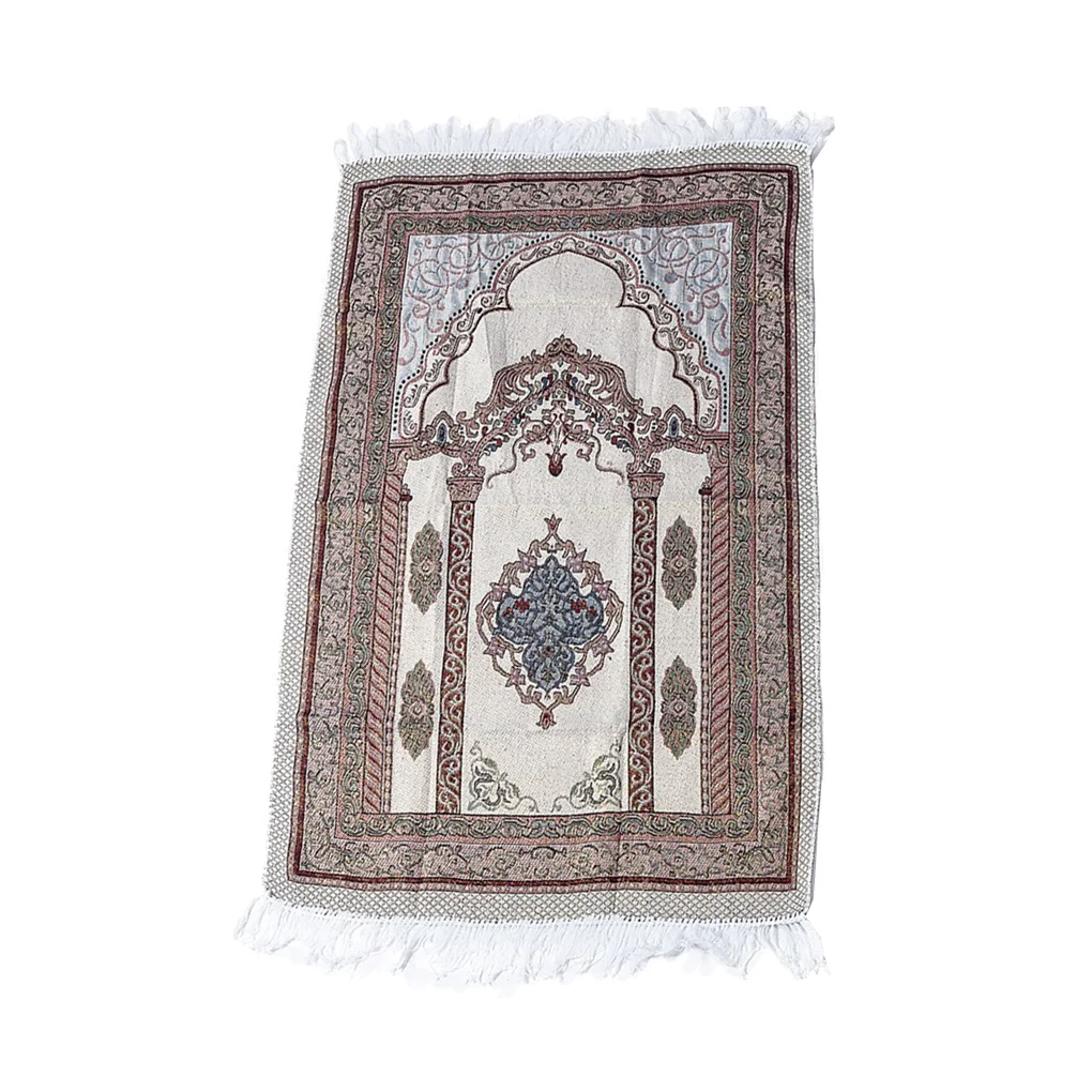 Traditional Prayer Rug with Floral Design 3 Traditional Prayer Rug with Floral Design - Image 3