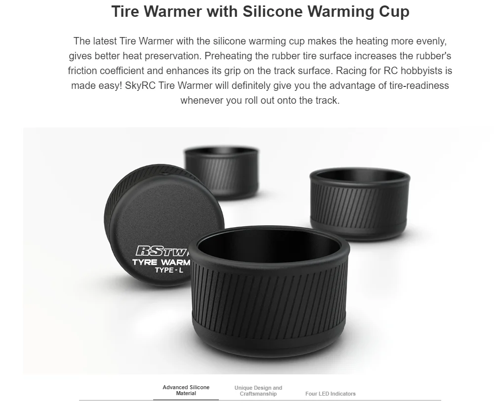 RC Tire Warmer for 1/10 and 1/8 Cars 5 RC Tire Warmer for 1/10 and 1/8 Cars - Image 5