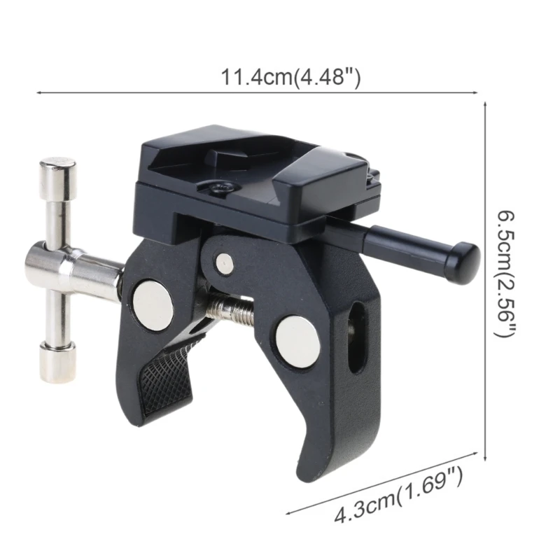 Durable Camera Gear Claw Clamp—Adjustable 8-42mm 6 Durable Camera Gear Claw Clamp—Adjustable 8-42mm - Image 6
