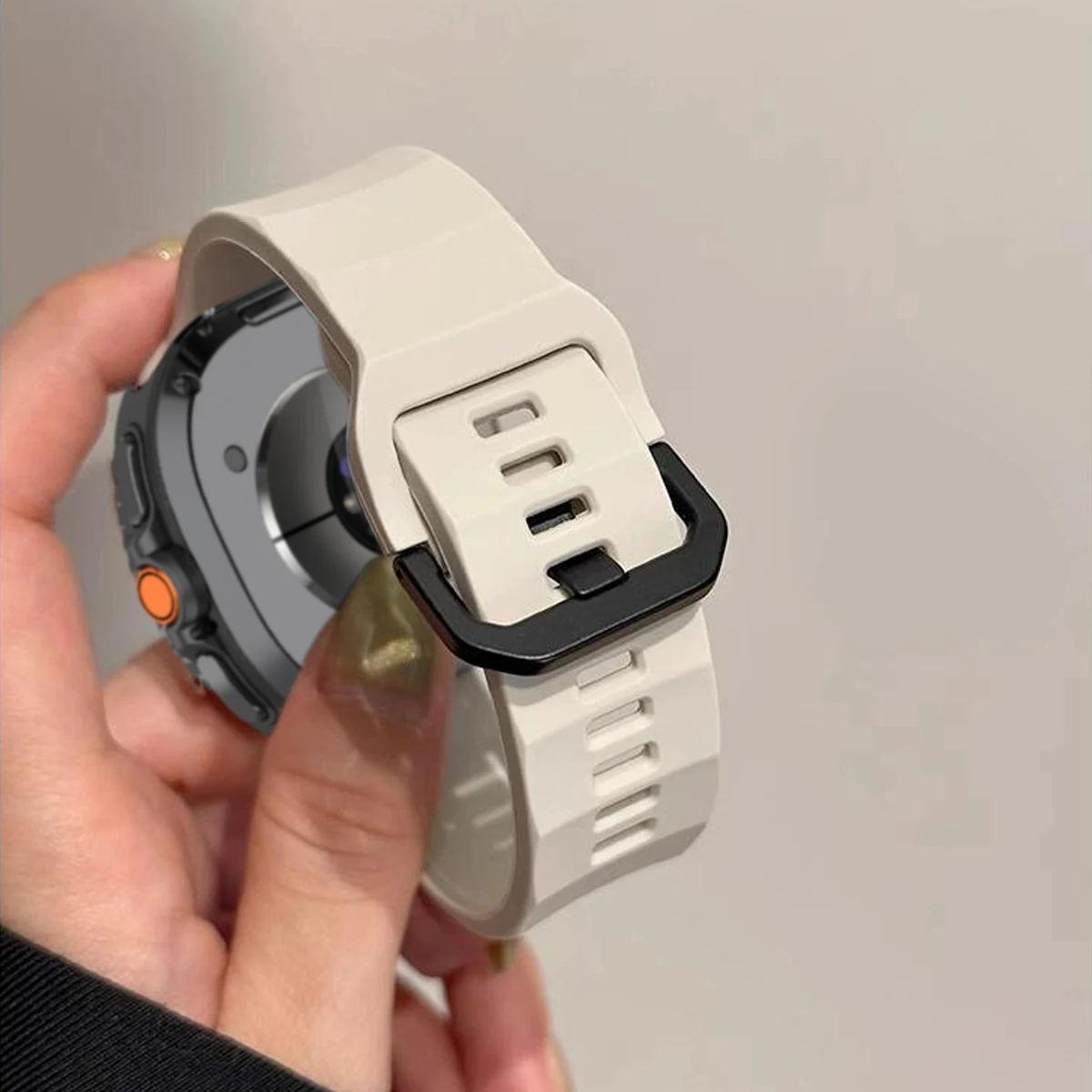 Samsung Galaxy Watch 8 Silicone Band 40mm-46mm 3 Samsung Galaxy Watch 8 Silicone Band 40mm-46mm - Image 3