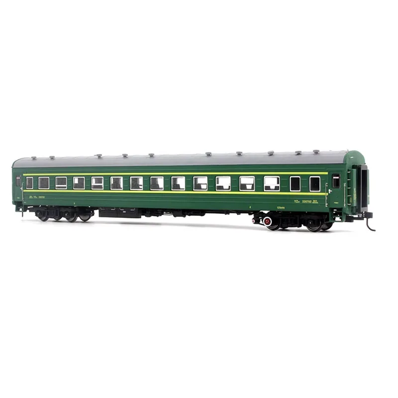 HO Scale Vintage Green Passenger Train Car 4 HO Scale Vintage Green Passenger Train Car - Image 4