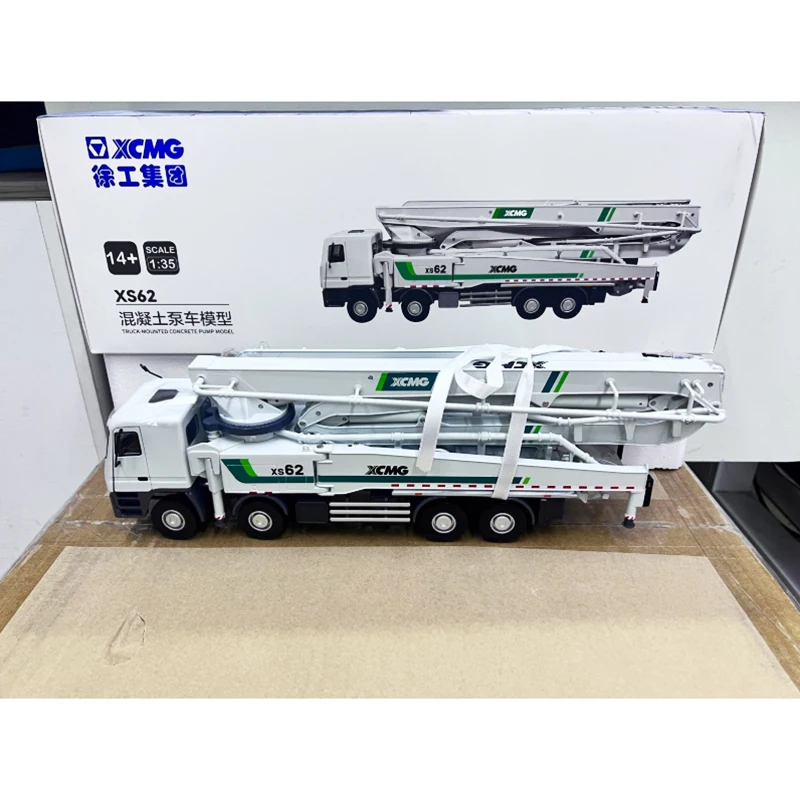 XCMG XS62 Concrete Pump Truck Model 1:35 Alloy Replica 3 XCMG XS62 Concrete Pump Truck Model 1:35 Alloy Replica - Image 3