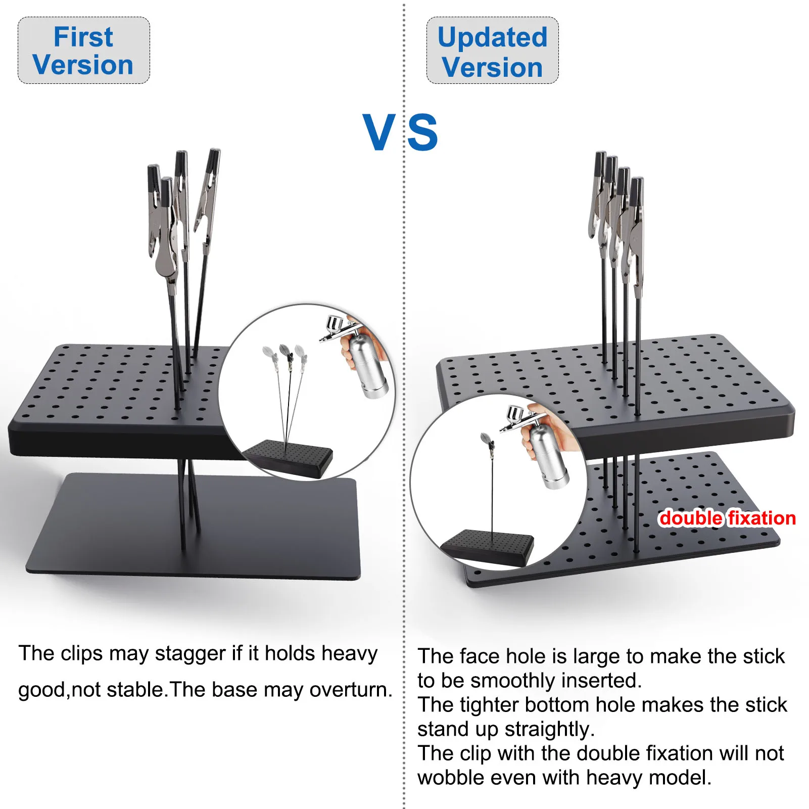 Evemodel Painting Clip Kit for Miniatures 4 Evemodel Painting Clip Kit for Miniatures - Image 4
