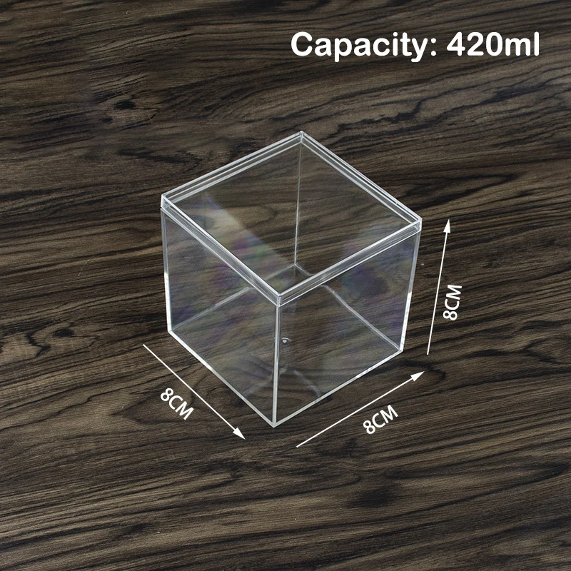 Clear Acrylic Jewelry Storage Box 7 Clear Acrylic Jewelry Storage Box - Image 7
