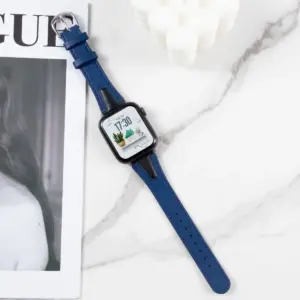 Two-Tone Leather Strap for Apple Watch Models 16 Sedbf466281f74789afbbb1227df663b5d