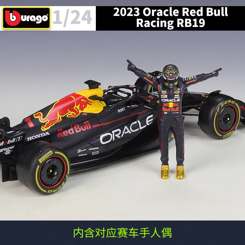 Red Bull RB19 1:24 Diecast F1 Car Model 3 Red Bull RB19 1:24 Diecast F1 Car Model - Image 3