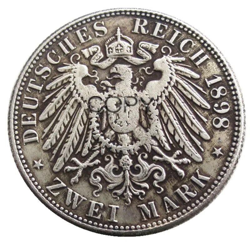 Bavaria 2 Mark Vintage Coin Set (11 Pieces) 3 Bavaria 2 Mark Vintage Coin Set (11 Pieces) - Image 3