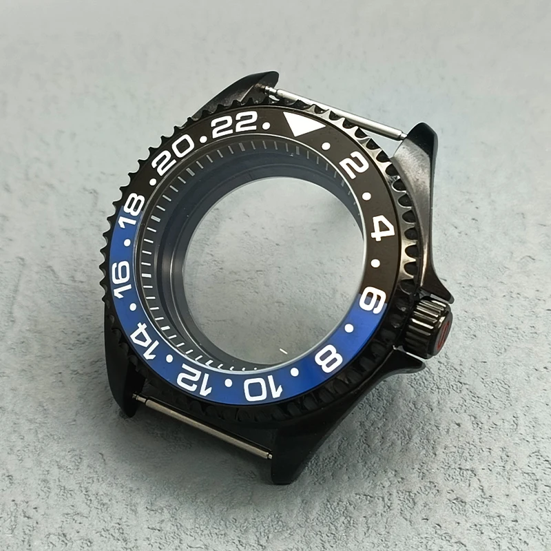 42mm Black Stainless Steel Dive Watch Case 3 42mm Black Stainless Steel Dive Watch Case - Image 3