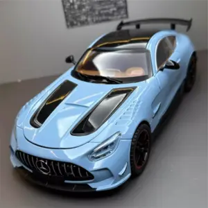 Blue 1:18 Mercedes-Benz GTR Diecast Model 15 Sedd0bf44b7514bd59c07fe829f503c42f
