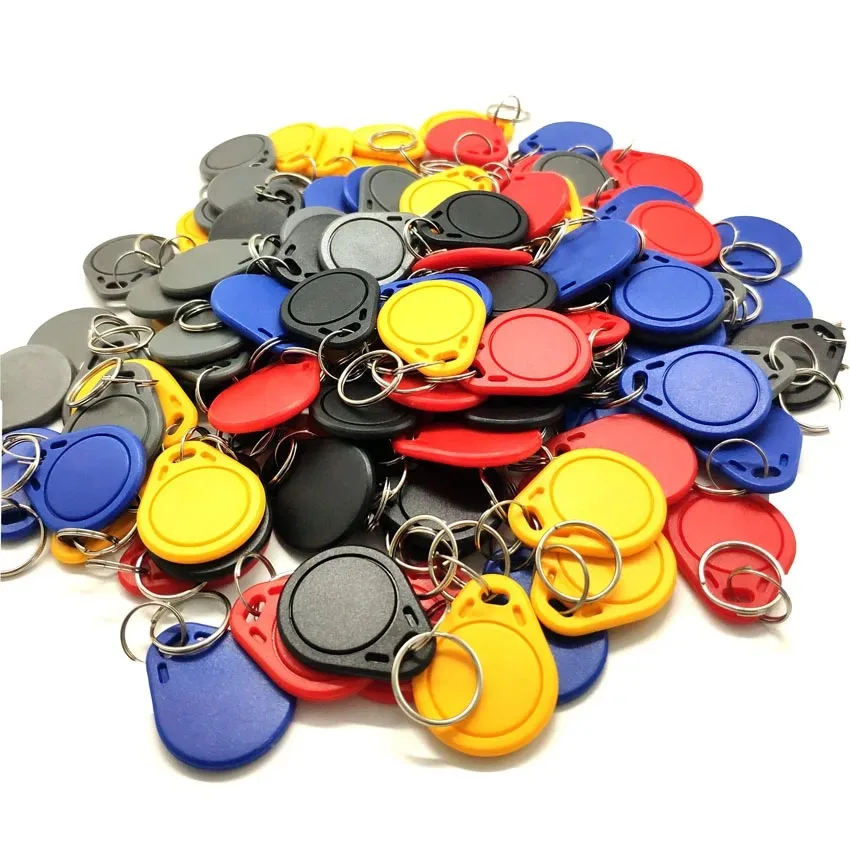 Vibrant RFID Keyfobs Set for Access Control 1 Vibrant RFID Keyfobs Set for Access Control