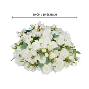 White Rose Artificial Flower Ball for Events 18 Sededbb90c6ca4a75b06913605eb18d2fm