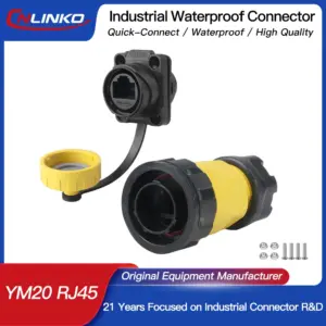 Rugged Waterproof IP68 RJ45 Connector