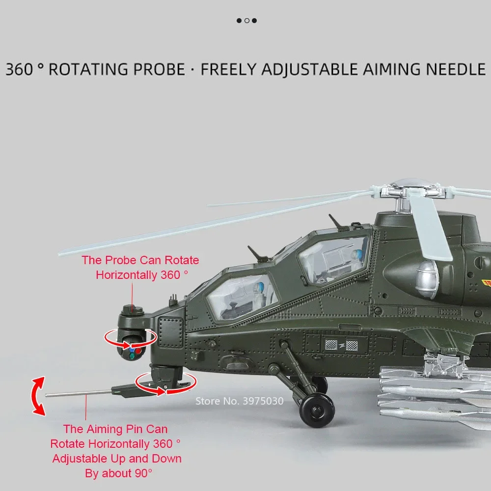 Military Aircraft Model Set with 1:72 J-15 & 1:48 CAIC Z-10 4 Military Aircraft Model Set with 1:72 J-15 & 1:48 CAIC Z-10 - Image 4