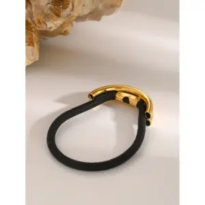 Stainless Steel Gold-Accented Hair Band 9 See10fd1801b741feb366517a239df2b0G