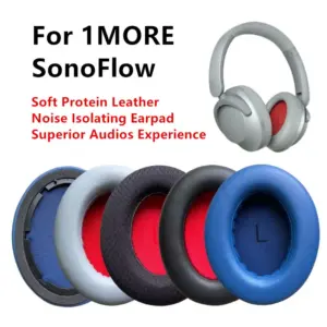 Replacement Ear Pads for 1MORE SonoFlow Headphones