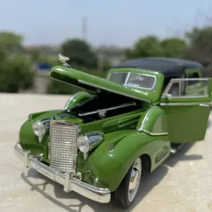 Vintage Green Alloy Car Model 1:30 Scale 11 See33551613014bd5814440d2df49238a5