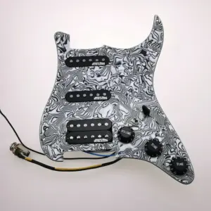 Pearl White Stratocaster Pickguard with Wilkinson Pickups 16 See53c6451b8746ddbcfa5979bf572424r