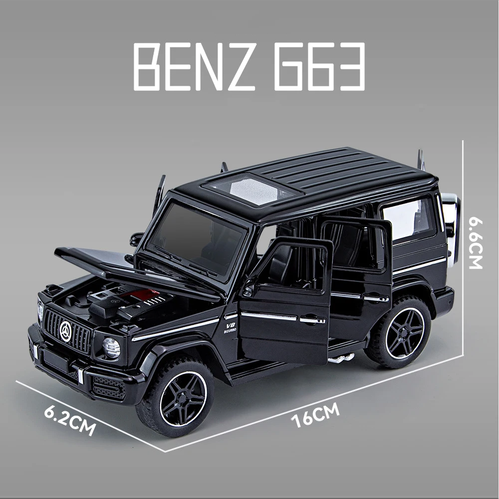 1:32 Scale Mercedes-Benz G63 Diecast Model 3 1:32 Scale Mercedes-Benz G63 Diecast Model - Image 3