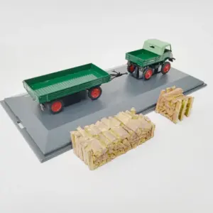 Vintage Unimog 401 Model with Trailer Collection 10 See5e50eabada4d6fa67abc8e1fbc31dfe