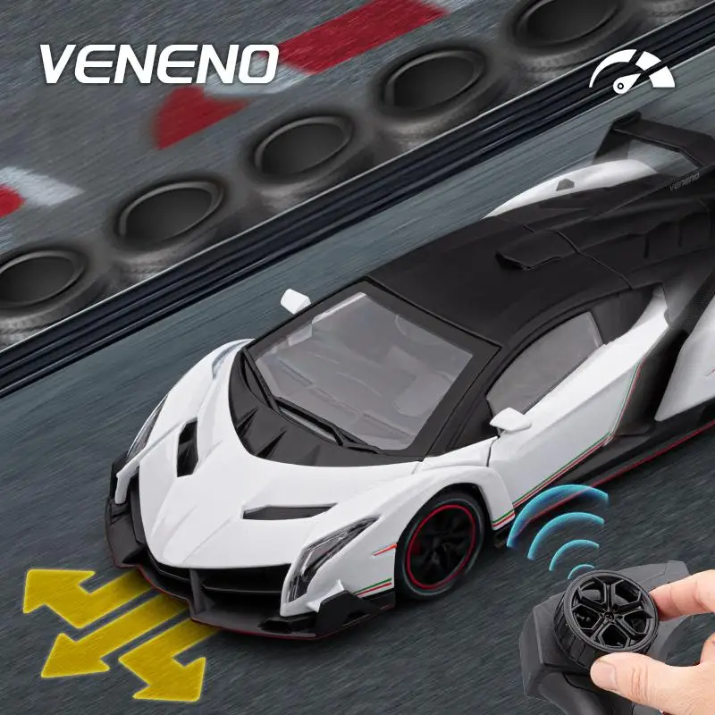 RC Veneno Supercar 1:24 Scale with Remote 2 RC Veneno Supercar 1:24 Scale with Remote - Image 2