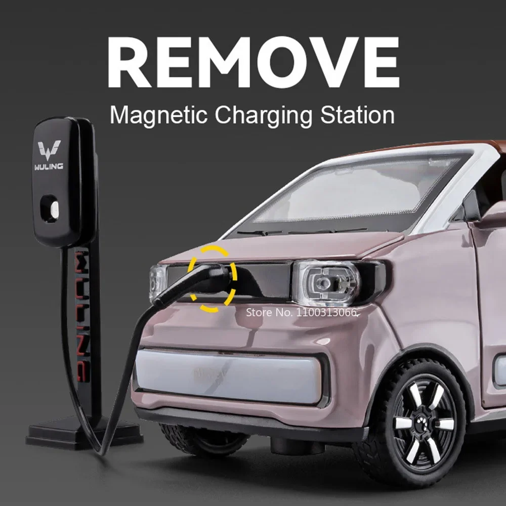 1:24 Wuling MINI EV Diecast Model 5 1:24 Wuling MINI EV Diecast Model - Image 5