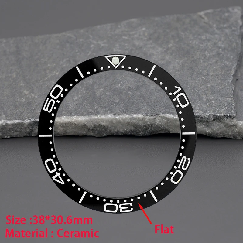 38mm Ceramic Bezel Insert for SPB185/SPB187 Watches 4 38mm Ceramic Bezel Insert for SPB185/SPB187 Watches - Image 4