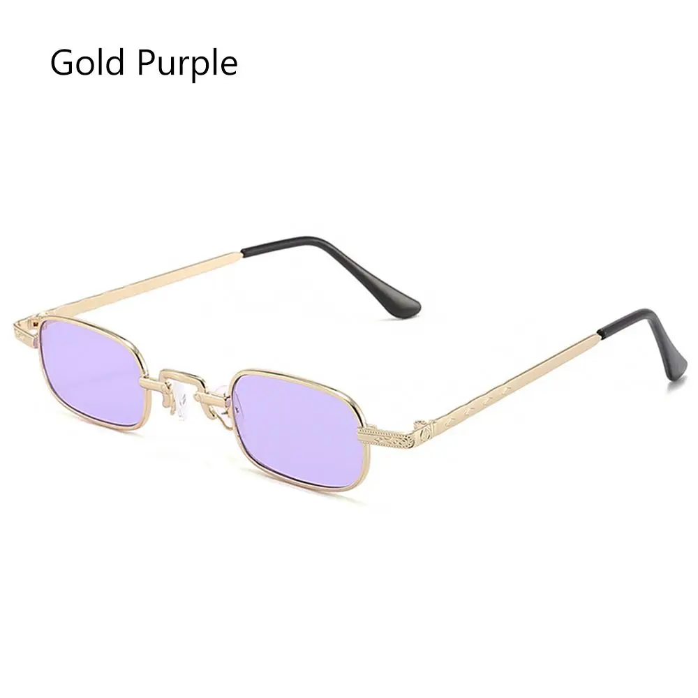 Retro Metal Frame Sunglasses with UV Protection 10 Retro Metal Frame Sunglasses with UV Protection - Image 10