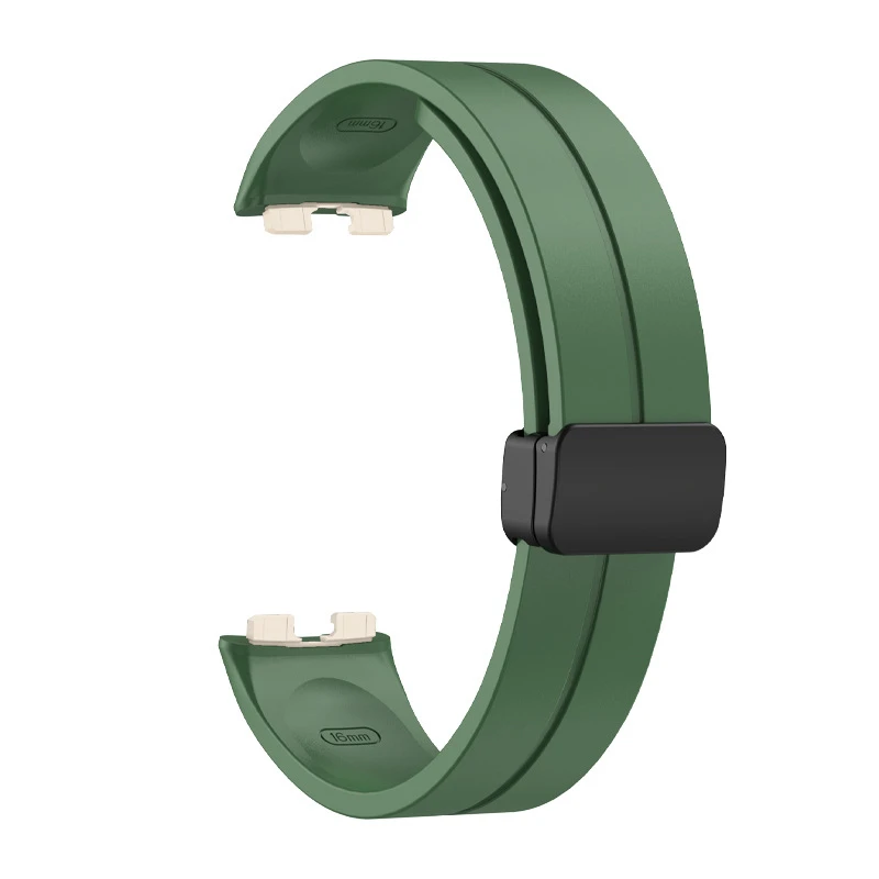 Silicone Magnetic Strap for Huawei SmartBand 8-10 9 Silicone Magnetic Strap for Huawei SmartBand 8-10 - Image 9