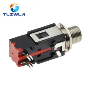 Right-Angle 1/4" Stereo Audio Connector 10 Seea9a26f22a94d398b54c85f0a2998136