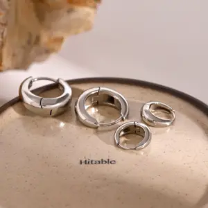 Stainless Steel Hoop Earrings 12mm & 18mm 15 Seead3628a2d64838a8f7a7795057fec1B